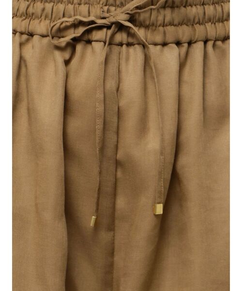 ELENDEEK（エレンディーク）の「シアーリラックスパンツ（その他パンツ・レディース・アイボリー/ミント/ブラウン・01/02）」の6枚目の写真