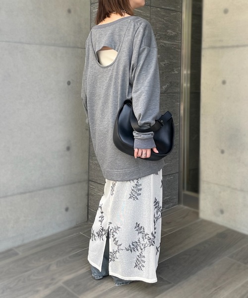 セール】モチーフ刺繍メッシュキャミワンピース（ワンピース