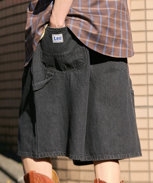 セール】Lee/リー DUNGAREESバギーペインターショーツ デニム