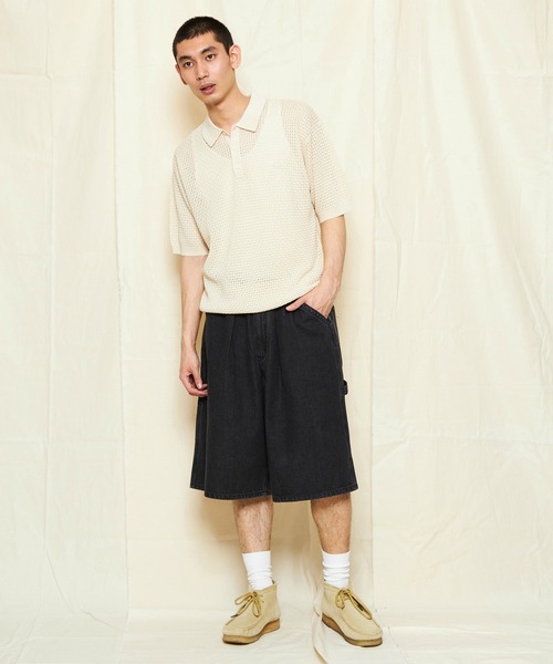セール】Lee/リー DUNGAREESバギーペインターショーツ デニム