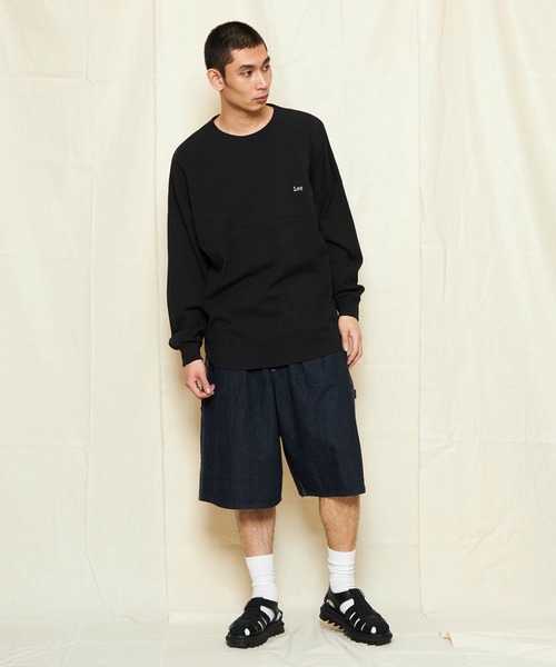 Lee DUNGAREES ハーフパンツ　バギーショーツ　ペインター　デニム Lee DUNGAREES ハーフパンツ バギーショーツ ペインター デニム