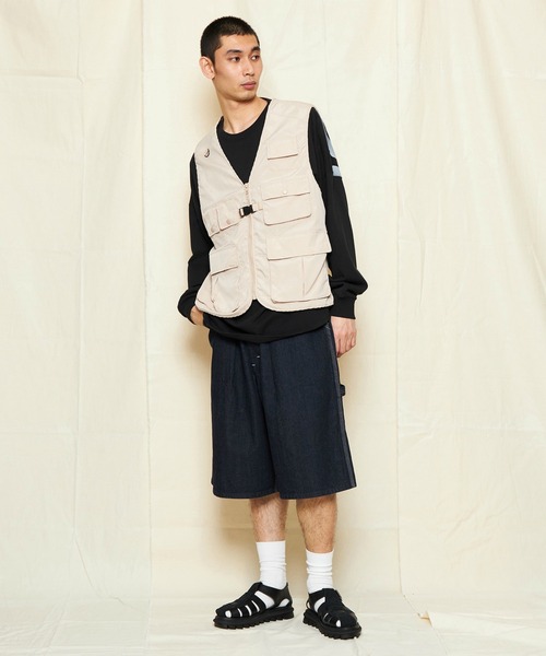 セール】Lee/リー DUNGAREESバギーペインターショーツ デニム
