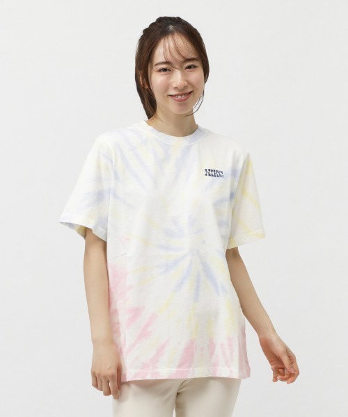 NIKE（ナイキ）の「ナイキ NIKE ナイキ  NSW S/S Tシャツ GCEL（Tシャツ/カットソー・レディース・ラベンダー/ホワイト・S/M/L/XL）」の3枚目の写真
