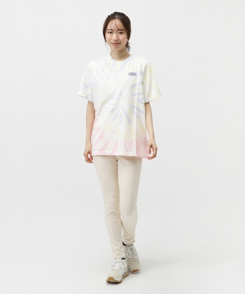 NIKE（ナイキ）の「ナイキ NIKE ナイキ  NSW S/S Tシャツ GCEL（Tシャツ/カットソー・レディース・ラベンダー/ホワイト・S/M/L/XL）」の4枚目の写真