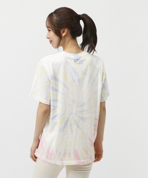 NIKE（ナイキ）の「ナイキ NIKE ナイキ  NSW S/S Tシャツ GCEL（Tシャツ/カットソー・レディース・ラベンダー/ホワイト・S/M/L/XL）」の5枚目の写真