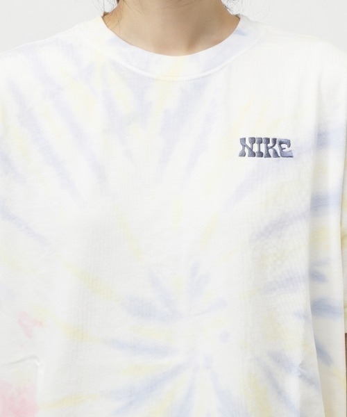 NIKE（ナイキ）の「ナイキ NIKE ナイキ  NSW S/S Tシャツ GCEL（Tシャツ/カットソー・レディース・ラベンダー/ホワイト・S/M/L/XL）」の8枚目の写真