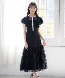 レース セットアップ レース スカート レースブラウス スカート