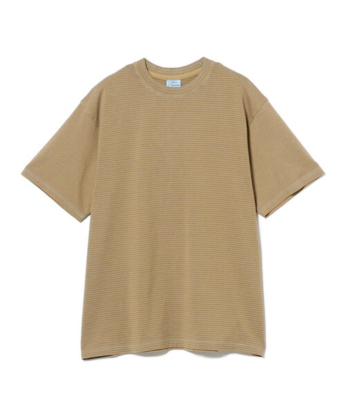 Yonetomi(ヨネトミ)の「Yonetomi / ガーメントダイ ボーダー Tシャツ(Tシャツ/カットソー・メンズ・ブラウン/オレンジ/ライトブラウン/ネイビー・1/2/3)」の15枚目の写真