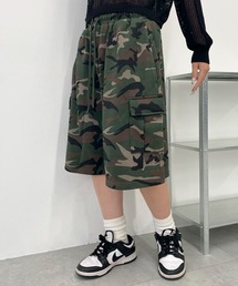 WEGO/スウェットカーゴハーフパンツ