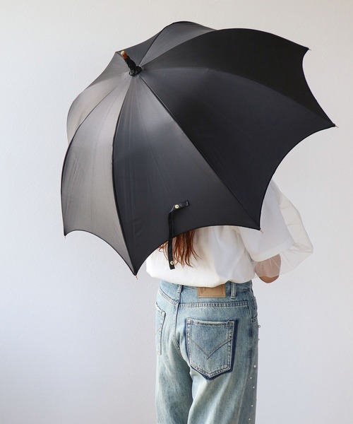 Cepica(セピカ)の「完全遮光 BIG CHIC 長傘 (晴雨兼用)(長傘・レディース・ホワイト/ブラック/その他・FREE)」の4枚目の写真