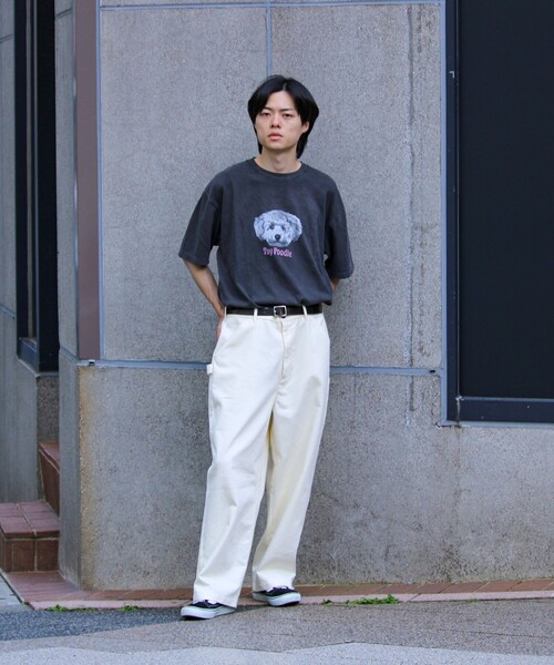 GLOSTER(グロスター)の「【新柄追加】【GLOSTER/グロスター】DOG&CAT 犬猫プリント ピグメント プリントTシャツ(Tシャツ/カットソー・メンズ・ブラック系その他/ブラック系その他3/ブラック系その他4/ブラック系その他5/ブラック系その他2/ブラック/ブラック系その他6/ブラック系その他7・S/M/L)」の11枚目の写真