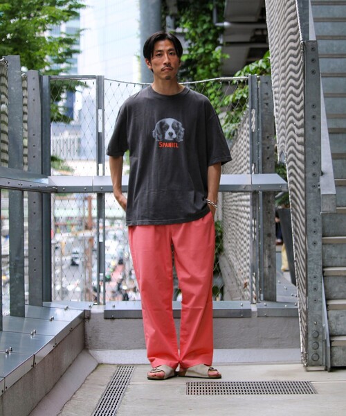 GLOSTER(グロスター)の「【新柄追加】【GLOSTER/グロスター】DOG&CAT 犬猫プリント ピグメント プリントTシャツ(Tシャツ/カットソー・メンズ・ブラック系その他/ブラック系その他3/ブラック系その他4/ブラック系その他5/ブラック系その他2/ブラック/ブラック系その他6/ブラック系その他7・S/M/L)」の18枚目の写真