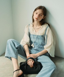 PUAL CE CIN | 【25th】シアーシルクコットンスキッパーブラウス(シャツ/ブラウス)