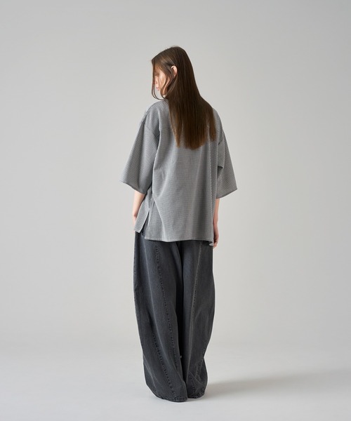 ONCILY(オンシェリー)の「POCKET LOGO ASSORT SHIRT / ポケットロゴアソートシャツ(シャツ/ブラウス・メンズ・ブラック/オフホワイト/ブルー/ネイビー/イエロー/ピンク・SMALL/MEDIUM/LARGE)」の20枚目の写真