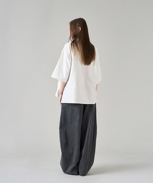 ONCILY(オンシェリー)の「POCKET LOGO ASSORT SHIRT / ポケットロゴアソートシャツ(シャツ/ブラウス・メンズ・ブラック/オフホワイト/ブルー/ネイビー/イエロー/ピンク・SMALL/MEDIUM/LARGE)」の13枚目の写真