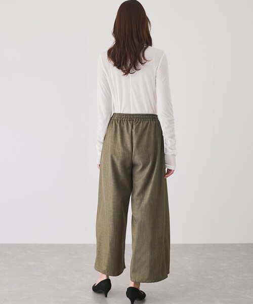 Jayro(ジャイロ)の「シャーリングウエストドロストパンツ(その他パンツ・レディース・ホワイト系その他/グレー/ブラック/カーキ・FREE)」の10枚目の写真