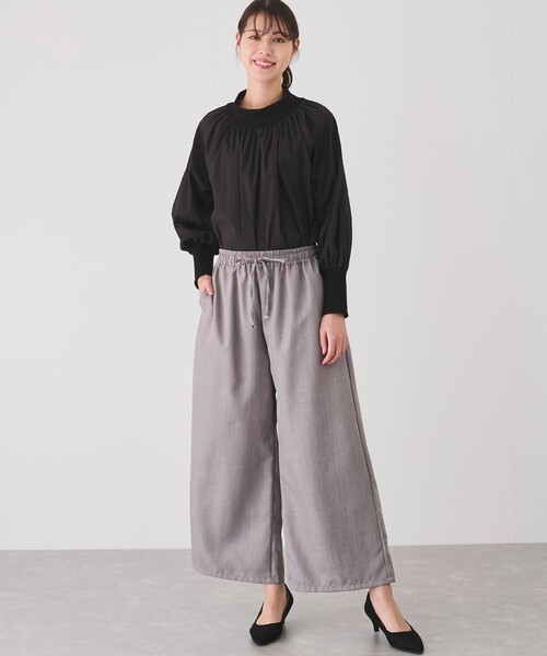 Jayro(ジャイロ)の「シャーリングウエストドロストパンツ(その他パンツ・レディース・ホワイト系その他/グレー/ブラック/カーキ・FREE)」の20枚目の写真