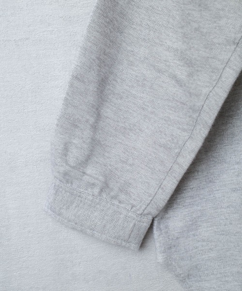 GRANDMA MAMA DAUGHTER（グランマママドーター）の「【KATO' / GRANDMA MAMA DAUGHTER】222 ワタモウフ ラウンドカラーシャツ（シャツ/ブラウス・レディース・グレー・1/0）」の9枚目の写真