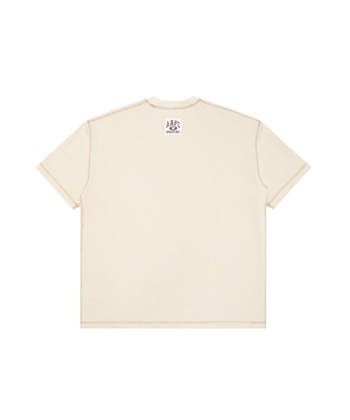 AAPE BY A BATHING APE(エーエイプバイアベイシングエイプ)の「AAPE REVERSIBLE TEE(Tシャツ/カットソー・メンズ・アイボリー・LARGE/SMALL/MEDIUM/X-LARGE)」の2枚目の写真
