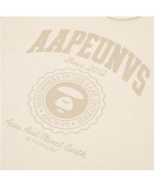 AAPE BY A BATHING APE(エーエイプバイアベイシングエイプ)の「AAPE REVERSIBLE TEE(Tシャツ/カットソー・メンズ・アイボリー・LARGE/SMALL/MEDIUM/X-LARGE)」の5枚目の写真