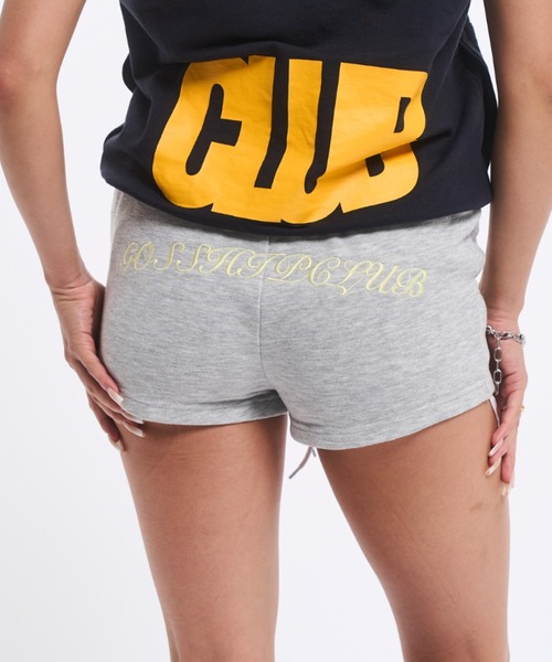 INTER FACTORY(インターファクトリー)の「AINA - バックロゴスウェットショートミニパンツ GOSSIP CLUB made in INTER FACTORY(その他パンツ・レディース・グレー/レッド・MEDIUM/SMALL)」の16枚目の写真