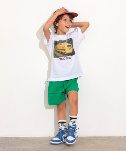 Ocean&Ground（オーシャン&グラウンド）の「ﾅｲﾛﾝｲｰｼﾞｰｴｱｰｼｮｰﾂ（その他パンツ・キッズ・キャメル/グリーン/ブラック・80/90/100/110/120/130/140）」の6枚目の写真