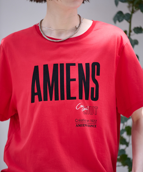 Rouge vif la cle（ルージュヴィフラクレ）の「別注【La Hutte / ラ ユット】フロッキー × 刺繍 ロゴTシャツ / プリントTシャツ / 半袖 / ロゴ プリント TEE（Tシャツ/カットソー・レディース・ホワイト系その他/レッド系その他/ホワイト系その他2/レッド系その他2・フリー）」の12枚目の写真