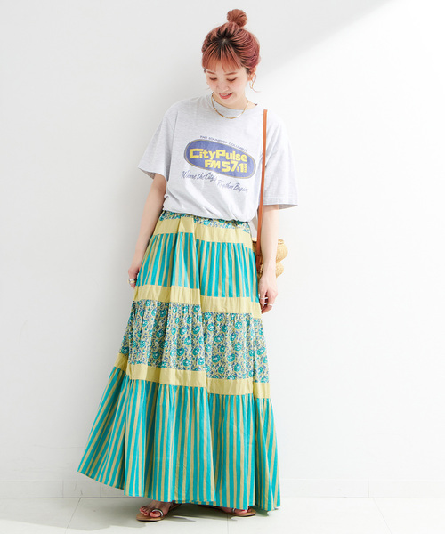 GOOD ROCK SPEED(グッドロックスピード)の「GOOD ROCK SPEED/グッドロックスピード original TEE(Tシャツ/カットソー・レディース・ブラックミックス/ホワイト/ブラック系その他/チャコールグレー・FREE)」の21枚目の写真