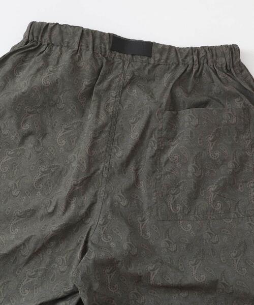 ITEMS URBANRESEARCH(アイテムズ アーバンリサーチ)の「『セットアップ対応』Nylon Paisley Shorts(その他パンツ・メンズ・カーキ/ブラック/ブラウン・MEDIUM/LARGE)」の11枚目の写真