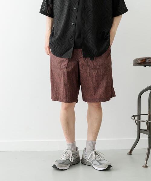 ITEMS URBANRESEARCH(アイテムズ アーバンリサーチ)の「『セットアップ対応』Nylon Paisley Shorts(その他パンツ・メンズ・カーキ/ブラック/ブラウン・MEDIUM/LARGE)」の14枚目の写真