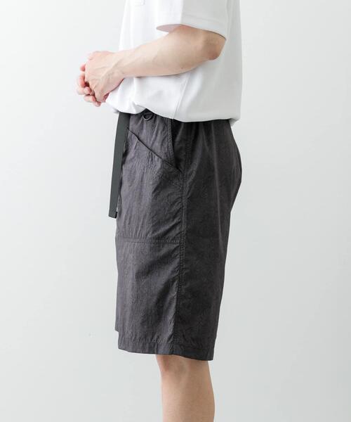 ITEMS URBANRESEARCH(アイテムズ アーバンリサーチ)の「『セットアップ対応』Nylon Paisley Shorts(その他パンツ・メンズ・カーキ/ブラック/ブラウン・MEDIUM/LARGE)」の20枚目の写真
