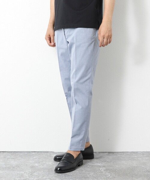 NOLLEY’S（ノーリーズ）の「《ビジカジ対応》綿麻COOLMAX イージーPT 25SS（その他パンツ・メンズ・ネイビー/ベージュ/グレー/サックスブルー・XL/L/M/S）」の21枚目の写真