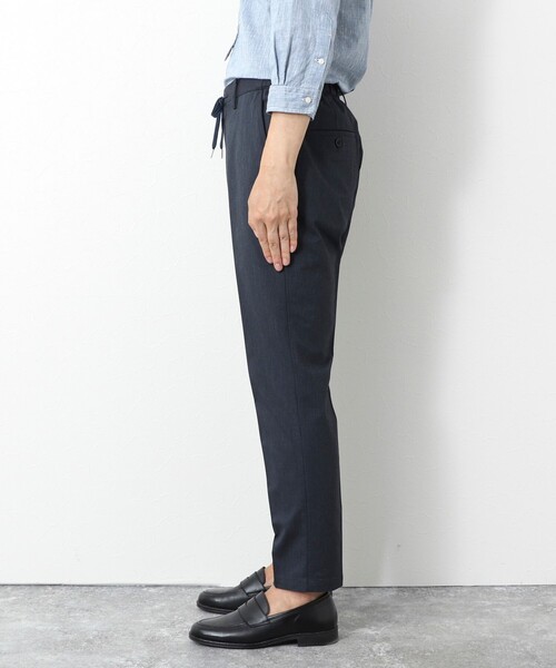 NOLLEY’S（ノーリーズ）の「《ビジカジ対応》綿麻COOLMAX イージーPT 25SS（その他パンツ・メンズ・ネイビー/ベージュ/グレー/サックスブルー・XL/L/M/S）」の11枚目の写真