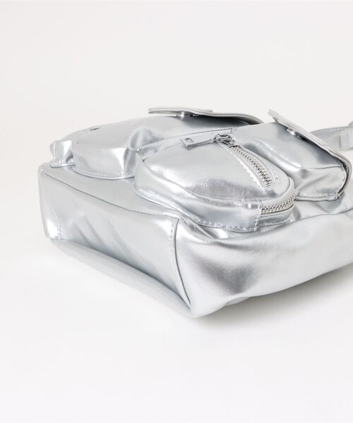 axes femme（アクシーズファム）の「マルチポケットショルダー（ショルダーバッグ・レディース・ブラック/シルバー・FREE）」の22枚目の写真