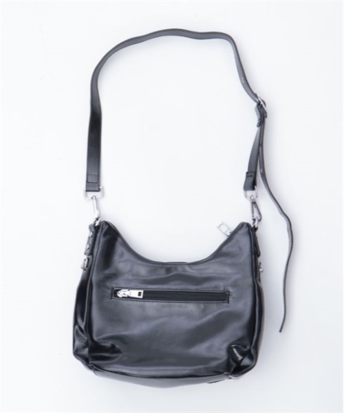 axes femme（アクシーズファム）の「マルチポケットショルダー（ショルダーバッグ・レディース・ブラック/シルバー・FREE）」の7枚目の写真