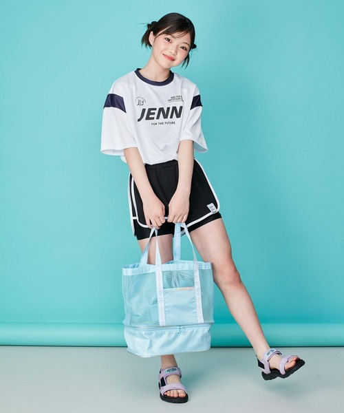 JENNI（ジェニィ）の「オーロラベルトスポサン（サンダル・キッズ・ラベンダー/サックスブルー・22cm/20cm/24cm）」の8枚目の写真