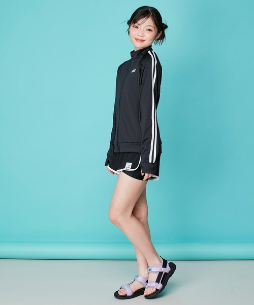 JENNI（ジェニィ）の「オーロラベルトスポサン（サンダル・キッズ・ラベンダー/サックスブルー・22cm/20cm/24cm）」の4枚目の写真