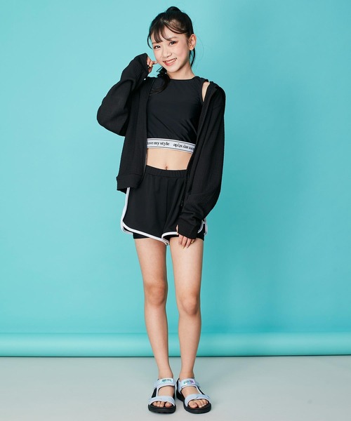 JENNI（ジェニィ）の「オーロラベルトスポサン（サンダル・キッズ・ラベンダー/サックスブルー・22cm/20cm/24cm）」の15枚目の写真