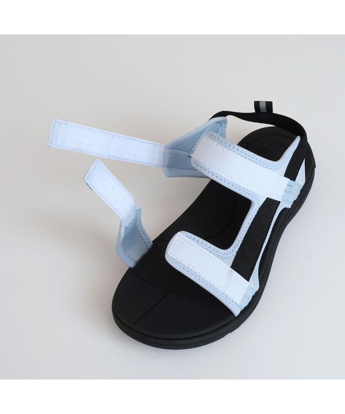 JENNI（ジェニィ）の「オーロラベルトスポサン（サンダル・キッズ・ラベンダー/サックスブルー・22cm/20cm/24cm）」の22枚目の写真
