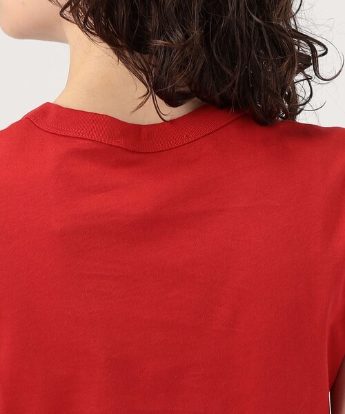 RAF SIMONS (RUNNER)(ラフシモンズランナー)の「RAF SIMONS TIGHT FIT T-SHIRT GH(Tシャツ/カットソー・レディース・レッド系その他・S)」の5枚目の写真