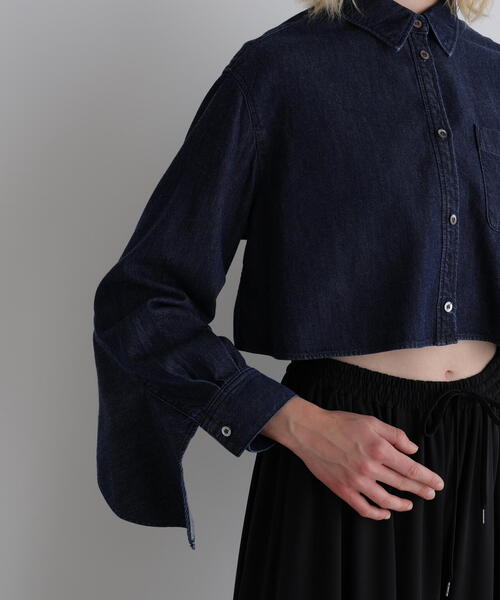 LE PHIL　ライトデニムブラウス ライトデニムブラウス | LE PHIL（ル フィル） ｜【公式】通販