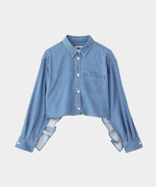 LE PHIL　ライトデニムブラウス セール】◇ライトデニムブラウス（シャツ/ブラウス）｜LE PHIL