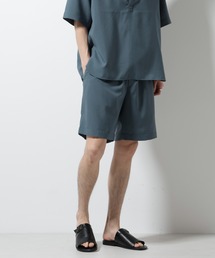 トップス、ショートパンツ　2点セット セール】【2サイズ展開】フロントタックスラックスショート