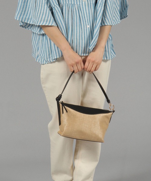 Elura（エルーラ）の「ノットワンハンドルバッグ/286757（ハンドバッグ・レディース・ブラック/ブラウン・ONE SIZE）」の7枚目の写真