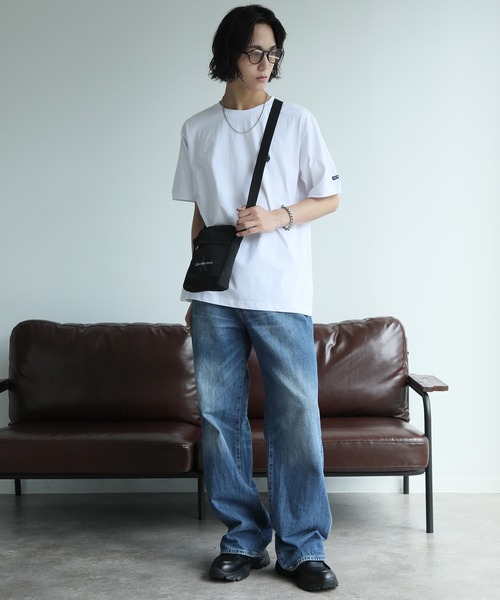 Calvin Klein Jeans(カルヴァンクラインジーンズ)の「【Calvin Klein JEANS/カルバンクライン ジーンズ】SPORT ESSENTIALS REPORTER18 M / スポーツ エッセンシャル レポーター ショルダーバッグ(ショルダーバッグ・メンズ・ブラック・FREE)」の6枚目の写真