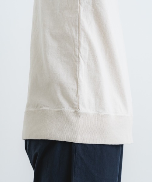 quadro（クオドロ）の「ドライ度詰天竺半袖クルーネックプルオーバー（Tシャツ/カットソー・メンズ・チャコール/グリーン/グレー/キナリ・MEDIUM/LARGE）」の19枚目の写真