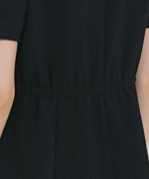 REDYAZEL（レディアゼル）の「エンブレムボタンワッフルシャツワンピース（ワンピース・レディース・アイボリー/ブラック/パープル/ミント/カーキ/レッド・SMALL/MEDIUM）」の20枚目の写真