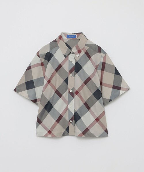 クレストブリッジチェックカラミクロスシャツ（シャツ/ブラウス