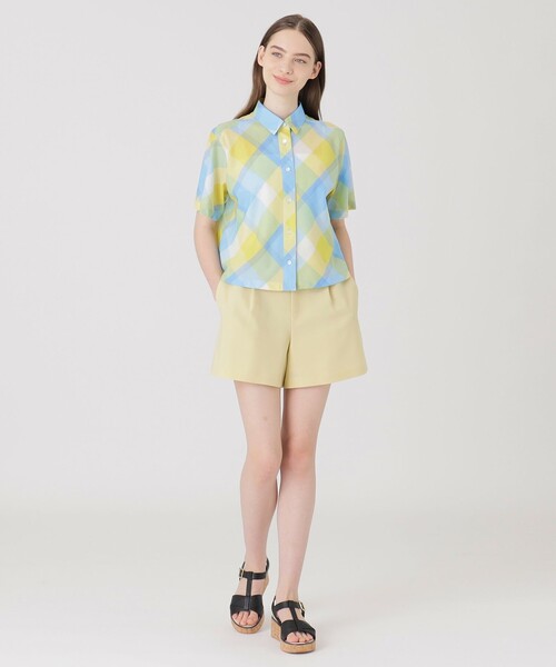 セール】クレストブリッジチェックカラミクロスシャツ（シャツ