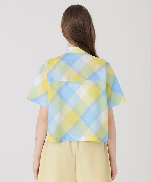クレストブリッジチェックカラミクロスシャツ（シャツ/ブラウス